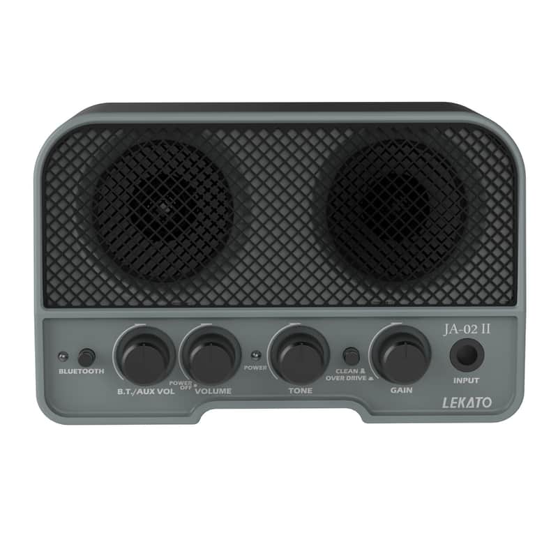 LEKATO  JA-02 Guitar Amplifier bluetooth 5W Guitar Amp with Clean Overdrive Effects image 1