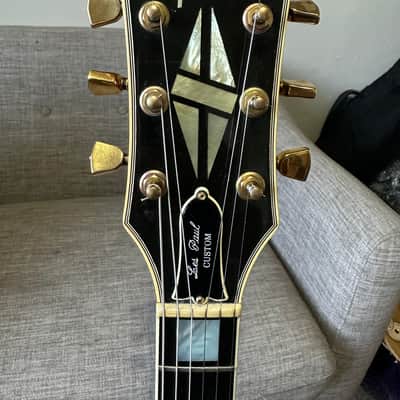 Gibson Les Paul custom 1976 - Wine red image 4
