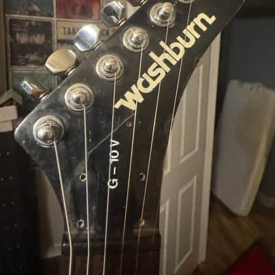 Washburn G10 V 80s-90s - Black image 3