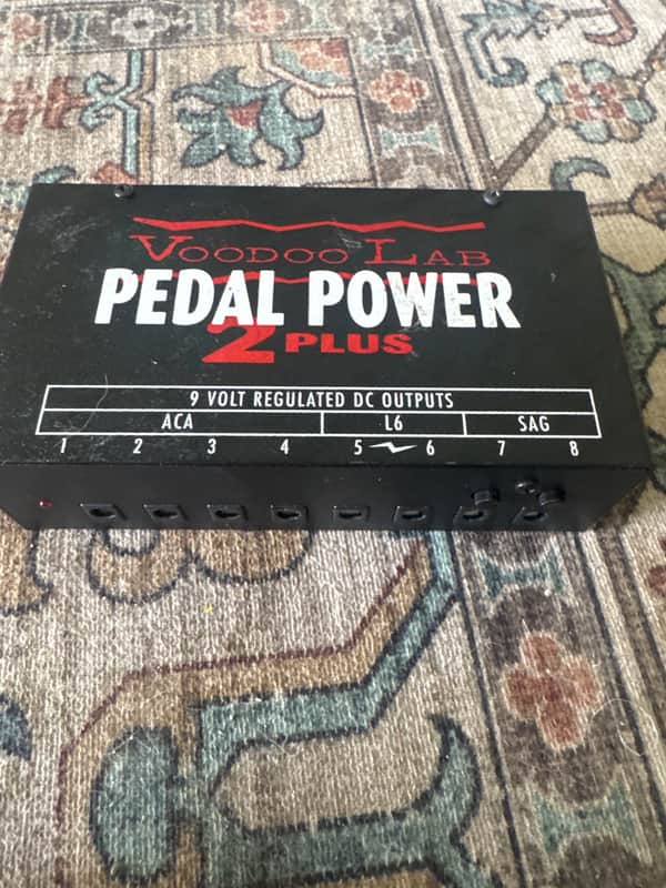 Voodoo Lab Pedal Power 2 Plus 2010s - Black image 1