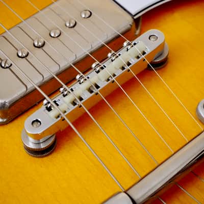 1998 Epiphone Elitist '64 Casino Sunburst Near Mint w/ Bigsby & Case, Japan Terada, McCartney Spec image 9