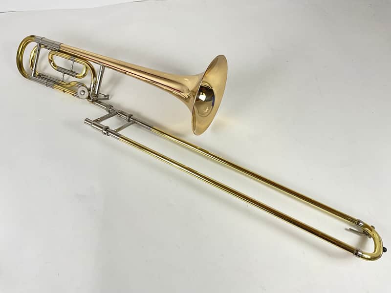 Used Yamaha YSL-8420G Bb/F Trombone (SN: 001908) image 1