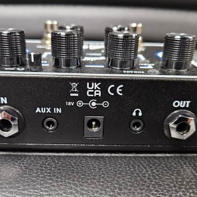 Aguilar AG Preamp/Direct box - Black with White / Blue Trim image 2