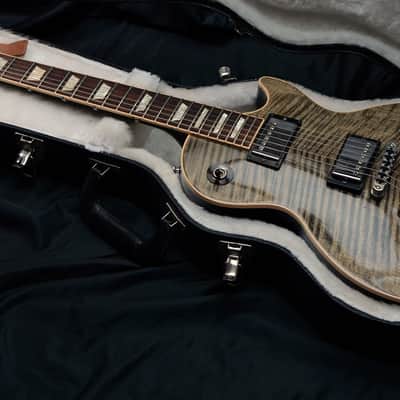 Gibson Les Paul Blackwater Chad Kroeger 2010 - trans black image 1