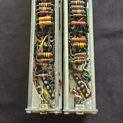 TWO Vintage Altec 428B Tube Preamps P522B Original Power Supply image 7