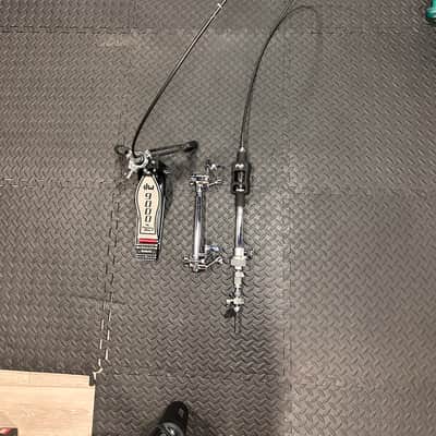 DW DWCP9502LB8 9000 Series 8' Remote Hi-Hat Stand 2010s - Chrome image 2