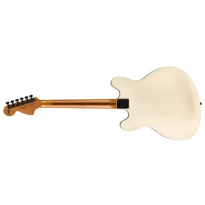 Fender Tom Delonge Starcaster; Satin Olympic White image 4