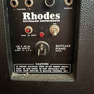 Rhodes Mark I Stage 73 Suitcase Model 1976 image 4