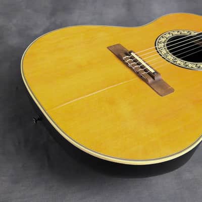1970s Ovation 1624 Classical Acoustic-Electric Guitar image 21