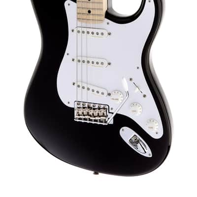 Fender Eric Clapton Stratocaster Electric Guitar Maple FB, Black image 1