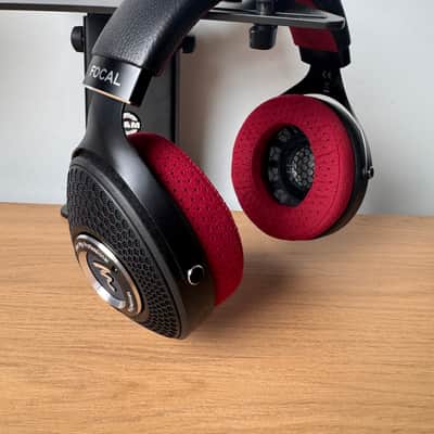Focal Clear Pro MG Open Back Headphones - 55 Ohms 2021 - Present - Black / Red image 4