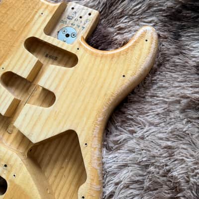 1979 Fender Stratocaster 3-Bolt Body - Natural image 5