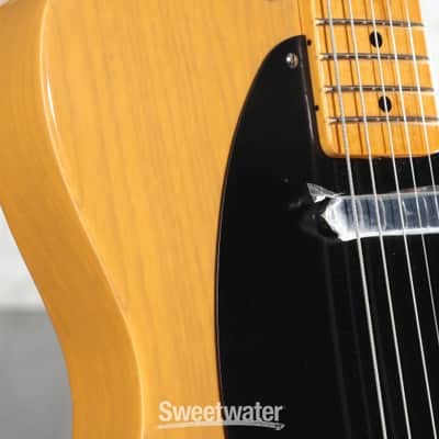 Fender American Vintage II 1951 Telecaster Electric Guitar - Butterscotch Blonde (TeleAV251BBd6) image 3