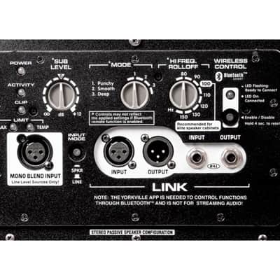 Yorkville ES18P Elite Series 3,200 Watt 18" Powered Subwoofer Active Sub image 4