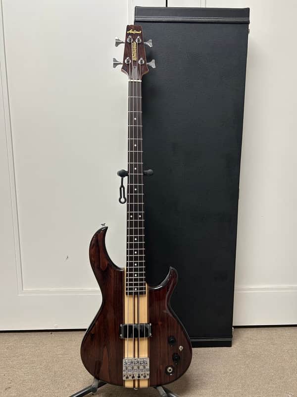 Aria Pro II SB-700 Four String Bass Guitar - Walnut w/Free Hard Case image 1