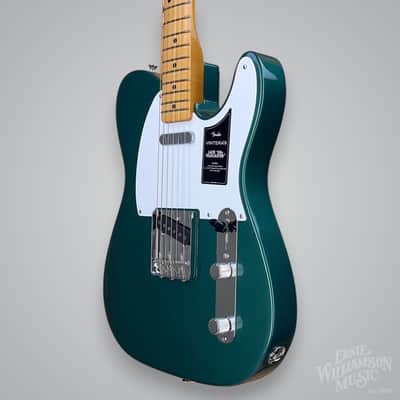 Fender Vintera® III Late '50s Telecaster®, Maple Fingerboard, Sherwood Green Metallic, 7.8 lbs image 2
