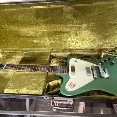 Vintage!  1967 Gibson Firebird Non-Reverse - Inverness Green Refinish image 1