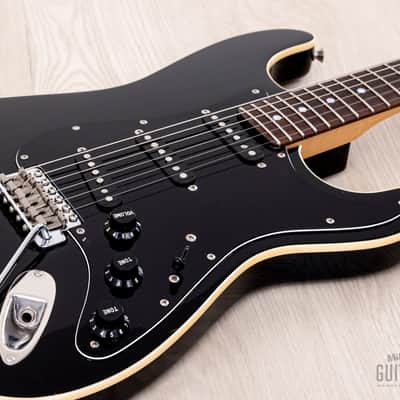 2004 Fender Aerodyne Stratocaster AST-65 Electric Guitar Black, Japan CIJ image 6