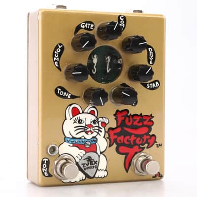 Zvex Fuzz Factory 7 Limited Gold Edition Fuzz Guitar Effects Pedal #50320 image 11