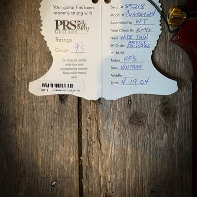 2004 PRS Custom 24 Artist package in mint condition image 18
