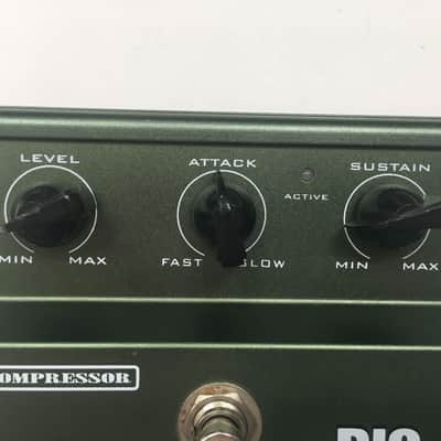 Rocktron Big Crush Compressor Sustainer Compression Guitar Effect Pedal image 2