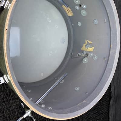 Vintage Rogers Drum Kit 12/16/20/14 Snare - White Marine Pearl image 12