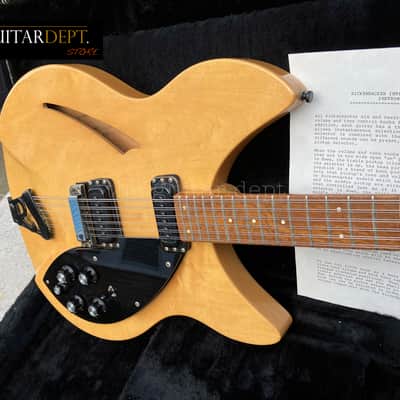 ♚STUNNING♚ Vintage 1986 Rickenbacker 330-12 String ♚MapleGlo♚360♚£100 PRO SET UP! image 23