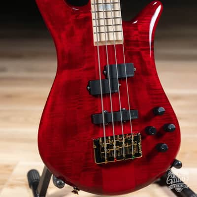Spector Euro 4 LX Maple Fingberboard Bass Guitar – Black Cherry Gloss image 3