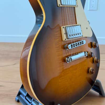 1986 Gibson Les Paul Standard – Dark Sunburst – Tim Shaw – Chainsaw Case image 12