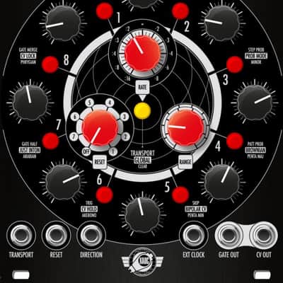 XAOC FACEPLATES BLACK PANEL-Sopot : BRAND NEW :  [DETROIT MODULAR] image 23