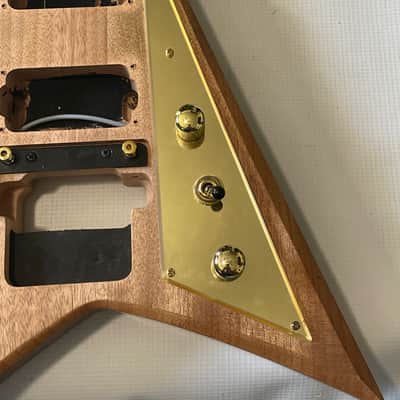 2020's Jackson JS32 RR Rhoads Natural Wood Semi Loaded Guitar Body Floyd Ready image 11
