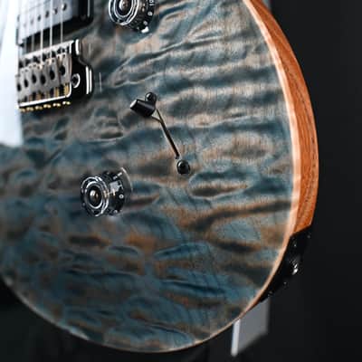 PRS Custom 24 Artist Grade One-Piece Quilt Indigo #899 image 15