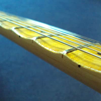 Scalloped Harley Benton ST redburst used HSS playing ala Yngwie,Ritchie&Co! image 15