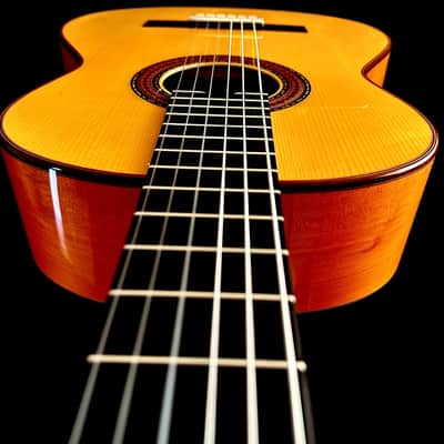 Omar Olague Double Back Concert Flamenca Blanca Especial 2024-Spruce/Cypress image 9