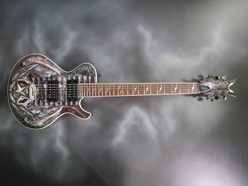 Dean Deceiver Death Machine Graffic, Electric Guitar. | Reverb
