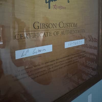 Gibson Les Paul custom shop - 2007 - Silverburst image 10