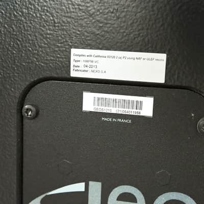 NEXO GEO S1210 2-Way Passive Loudspeaker (PAIR) CG014XD image 14