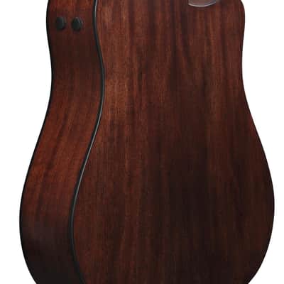 Ibanez AAD170LCE-LGS Advanced Acoustic AAD Acoustic Guitar 6-String Lefty - Natural Low Gloss image 9