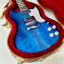2021 Gibson SG Modern MOD Shop w/P94's - Blueberry Fade