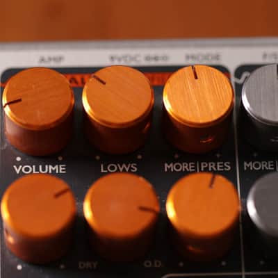 Origin Effects RevivalDrive Custom Ghosting Overdrive with Secondary EQ Controls 2010s - Silver/Orange image 9