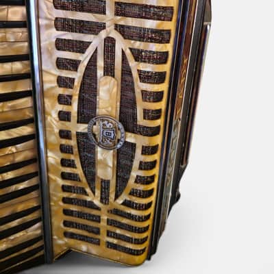 Buttstadt Piano Accordion Germany 1930s-1940s, Professionally Restored + Original Case image 12
