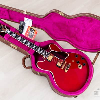 1997 Gibson BB King Lucille ES-355 Semi-Hollowbody Guitar Cherry Stereo, Near-Mint w/ Case & Hangtags, Yamano image 22
