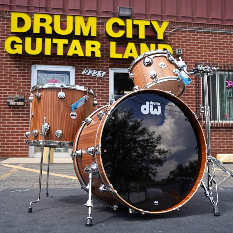 DW USA Collectors Series 3pc Cherry/Mahogany Shell Pack | 12, 16, 24"  -$5K IF New ! image 1