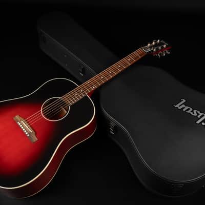 2021 Gibson Slash Signature J-45 - Vermillion Burst | USA All Solid Slope Shoulder Dreadnought Acoustic Guitar Guns N' Roses L.R. Baggs Pickup | CoA OHSC image 25