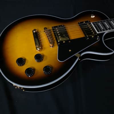 Stagg L400-TS Rock L Electric Guitar Gold Hardware Tobaccoburst image 1