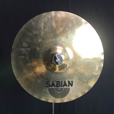 Used Sabian 14" AAX X-Celerator Hats Brilliant - 1032g/1506g (video demo) image 4
