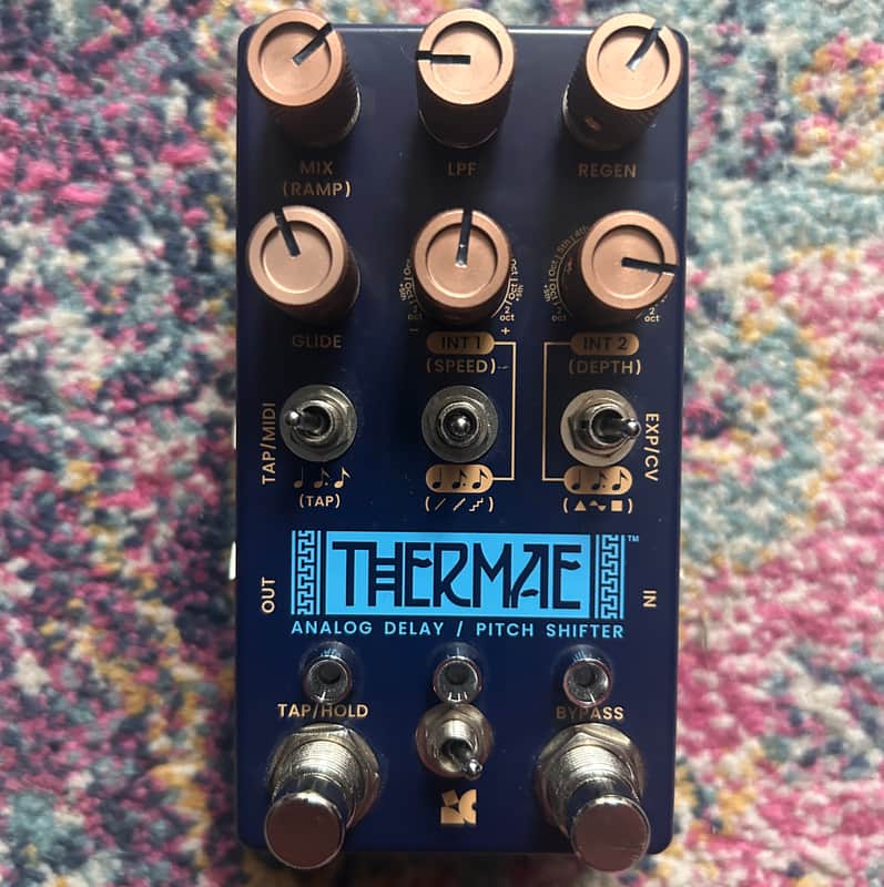 Chase Bliss Audio Thermae Analog Delay and Harmonizer 2018 - 2024 - Blue image 1