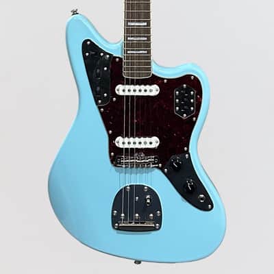 Fender Squier Classic Vibe '70s Jaguar FSR Limited-Edition Electric Guitar - Daphne Blue image 1