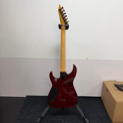 Used ESP LTD MH-100QMNT Electric Guitar Amber Sunburst image 12