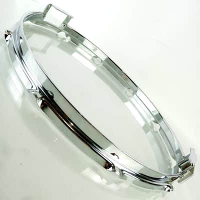 *Rogers 14" Dynasonic Snare Drum Resonant Rim/Hoop 10-Lug Triple-Flange 60s USA* image 7